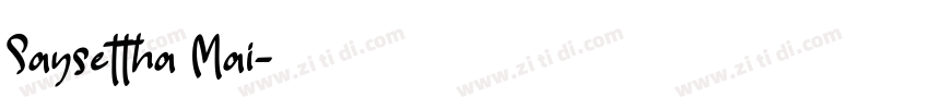 Saysettha Mai字体转换